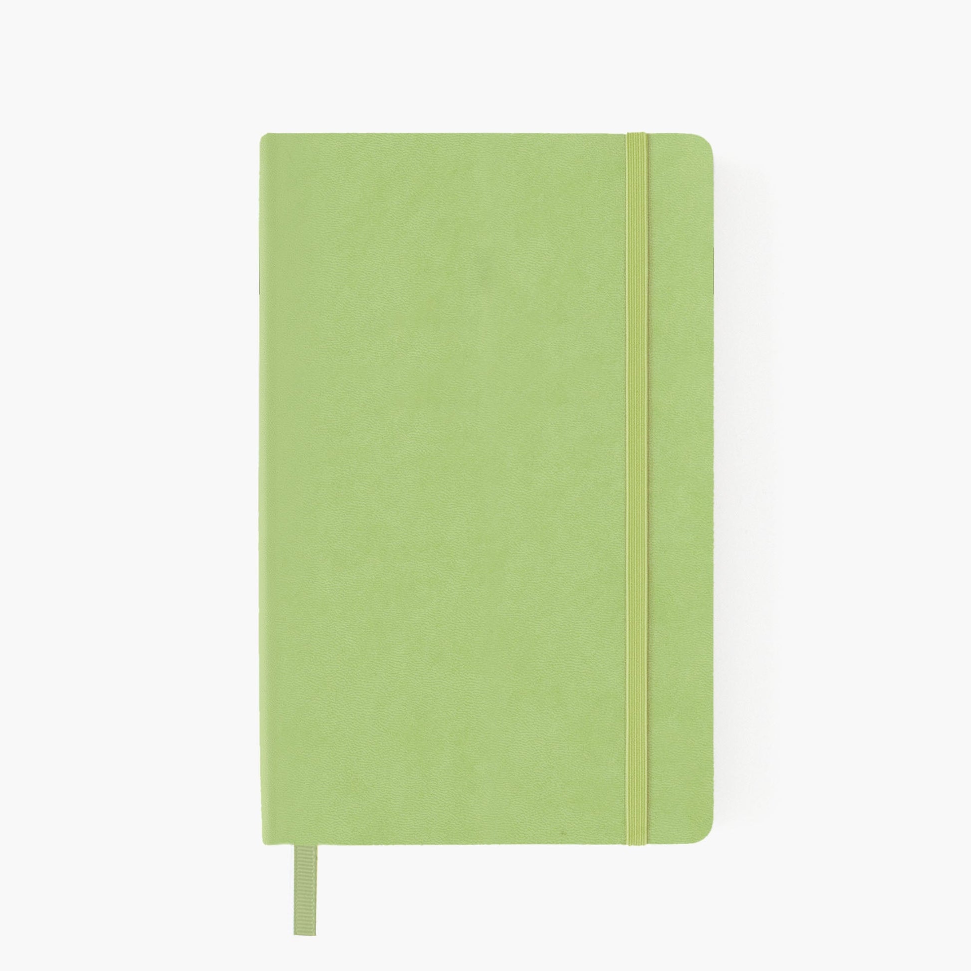 Cuaderno Journal hoja rayas. Matcha.