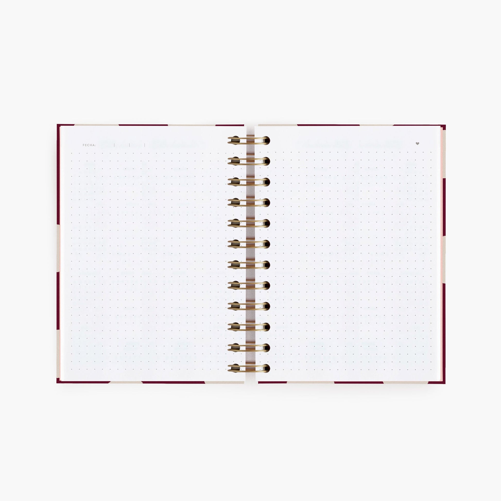 Cuaderno mini. Cherry.