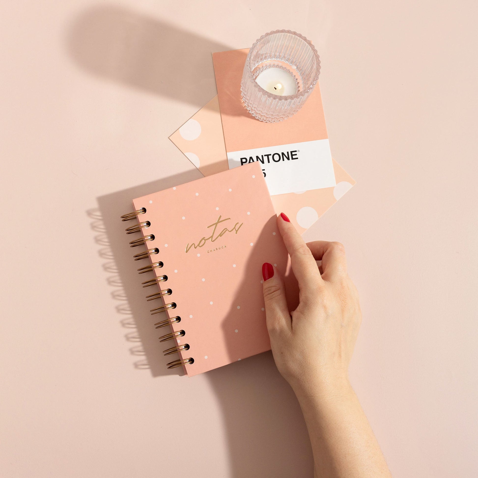 Cuaderno mini. Pink.