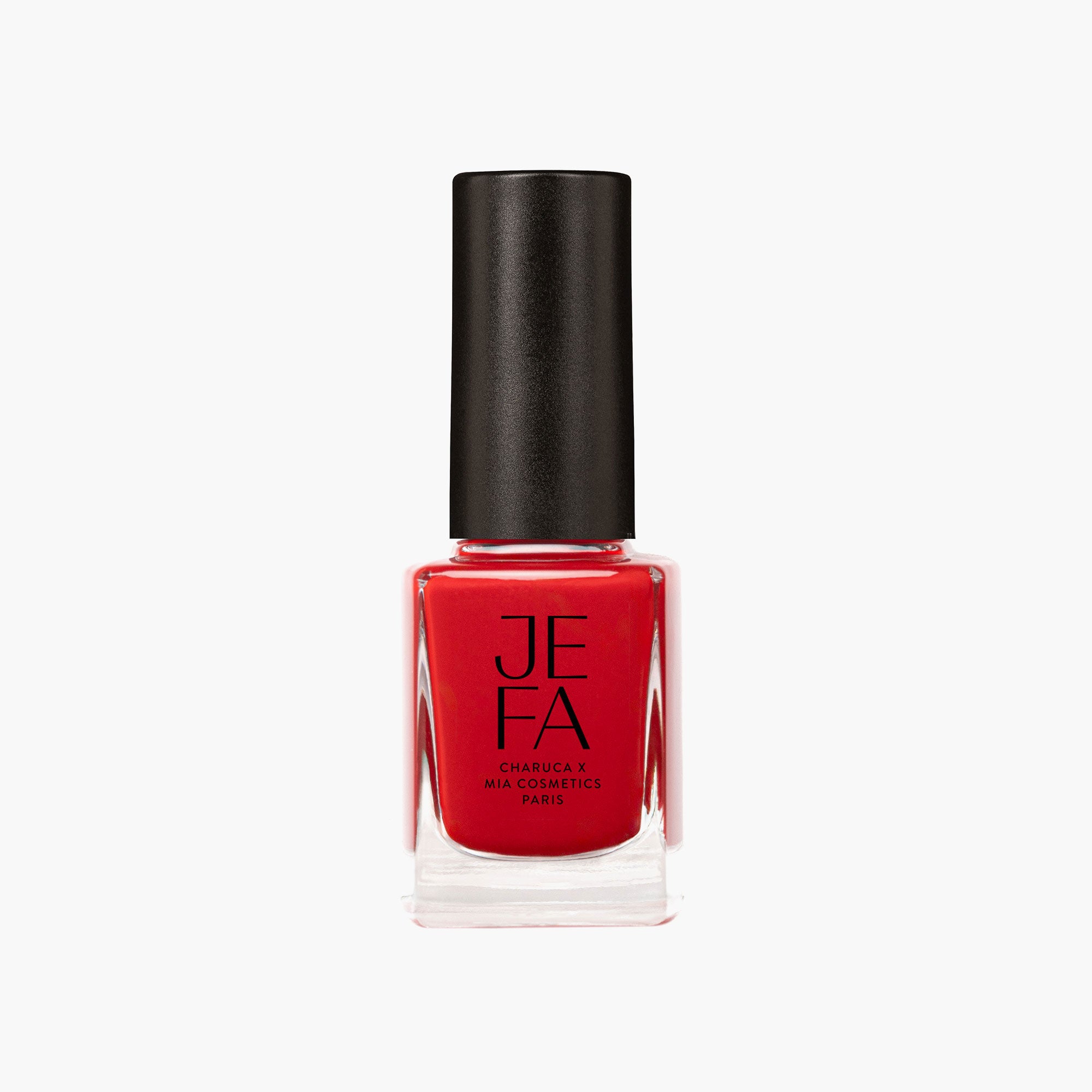 Esmalte de uñas. Rojo jefa.