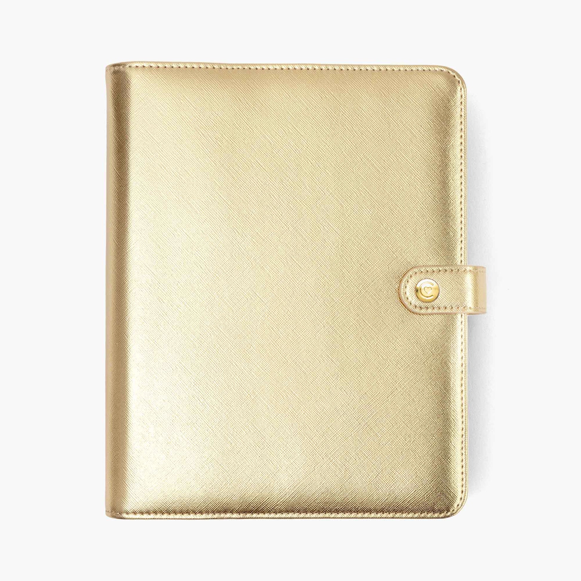 Planner personal A5. Gold.