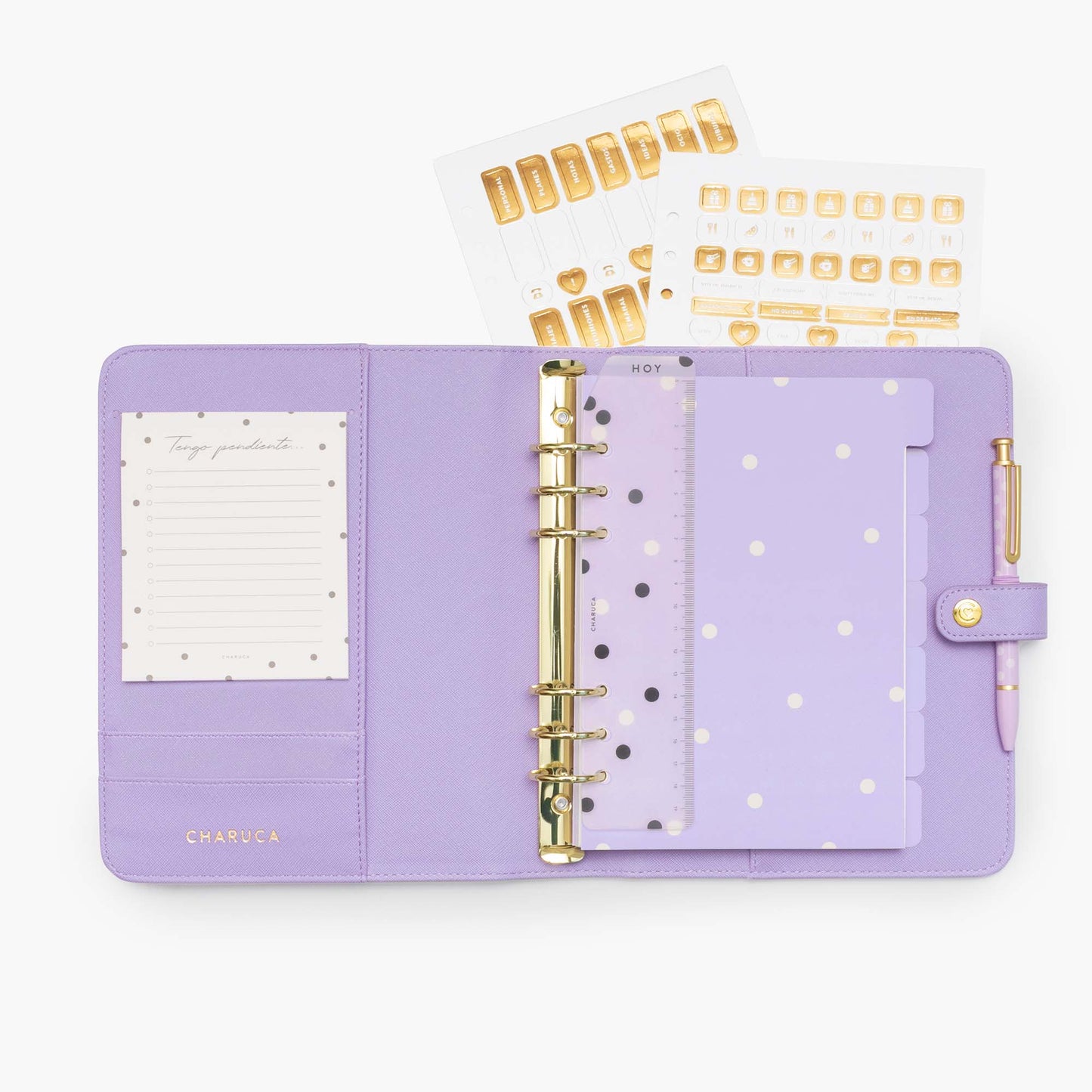 Planner personal A5. Lila.