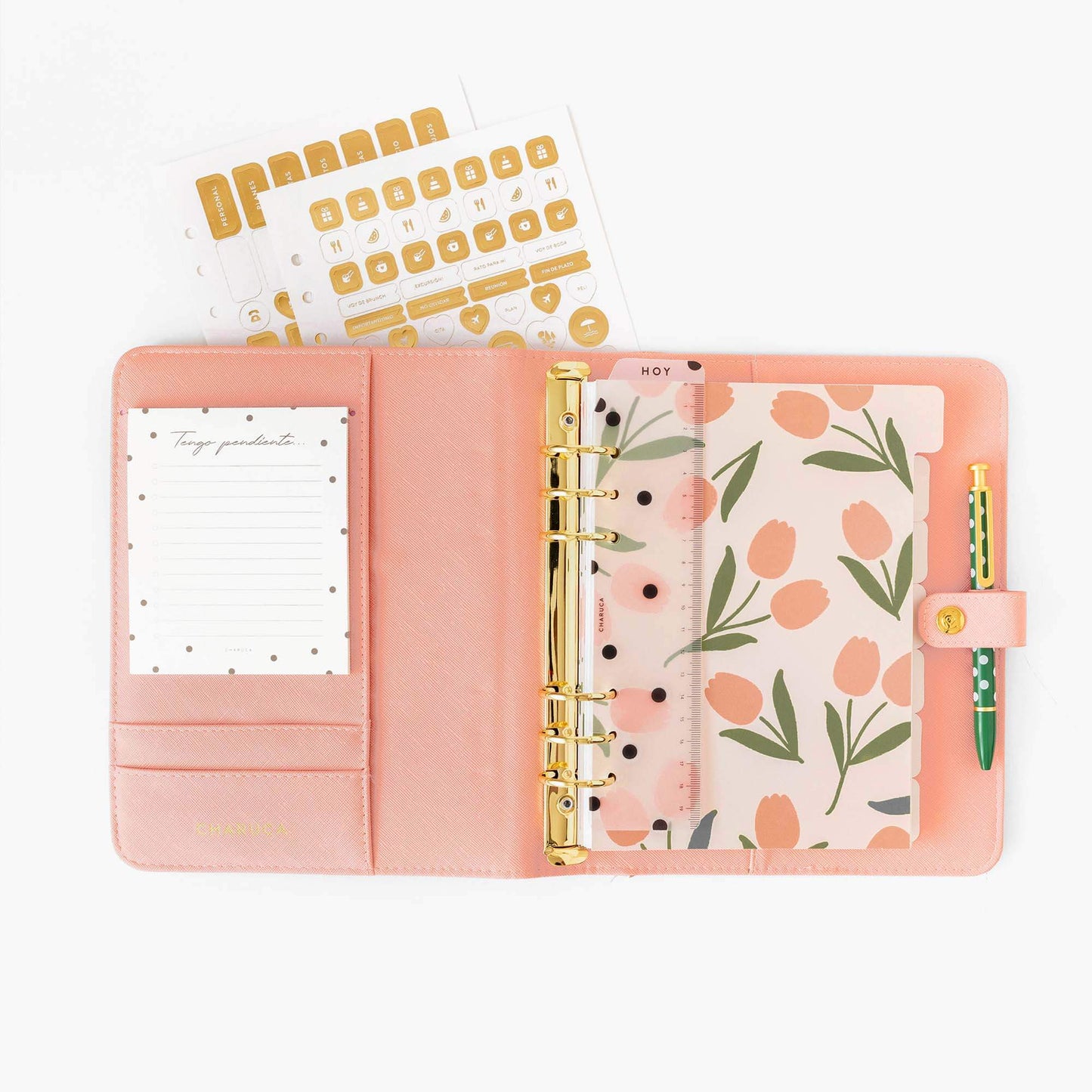 Planner personal A5. Pink.