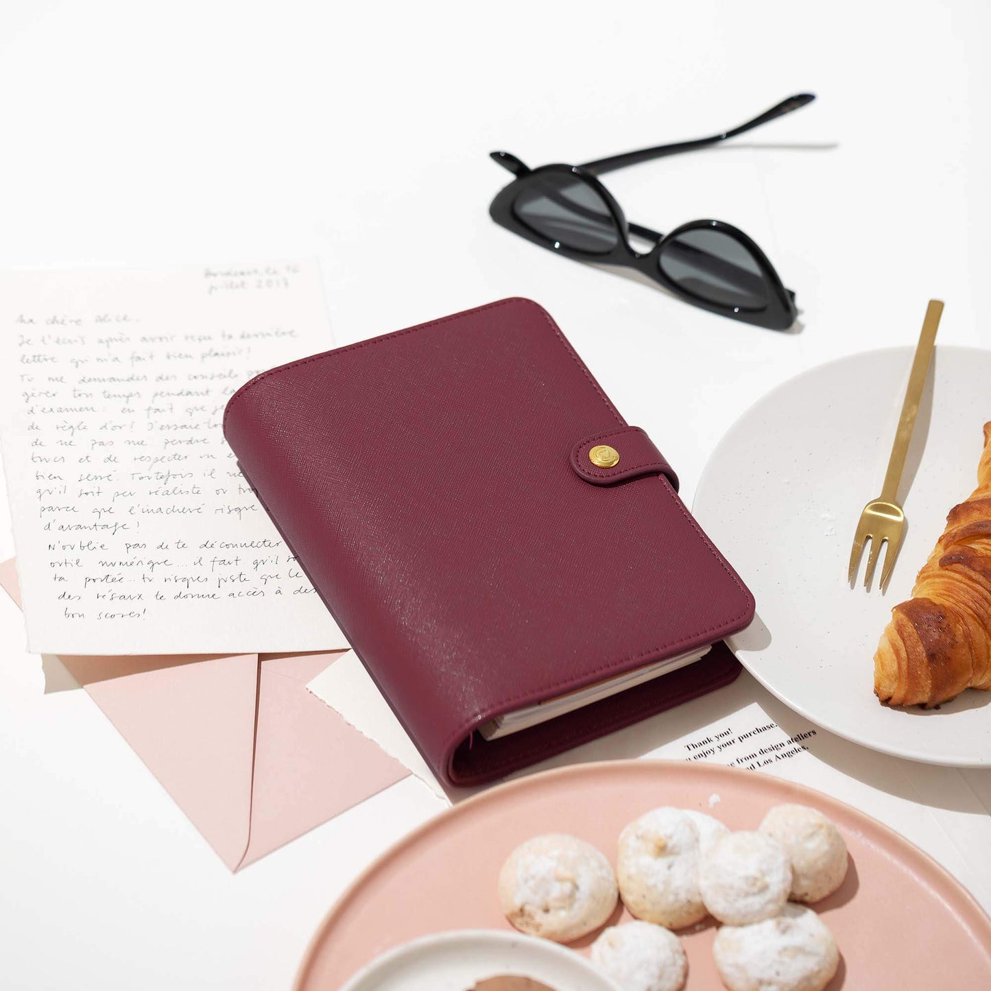 Planner personal A6. Cherry.